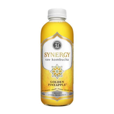 Gt S Synergy Kombucha Golden Pineapple