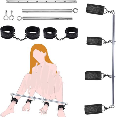 Amazon Spreader Bar Bondage Sex Toys Restraints Adults Toys Handcuffs SM Game Detachable