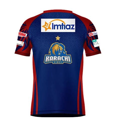 Karachi Kings Psl Official Jersey