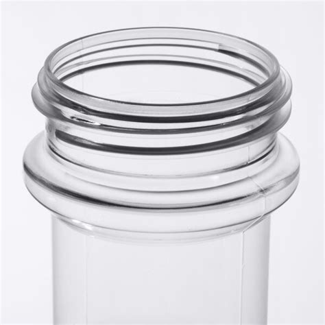 Choice 7 Oz Round Plastic Spice General Use Storage Container