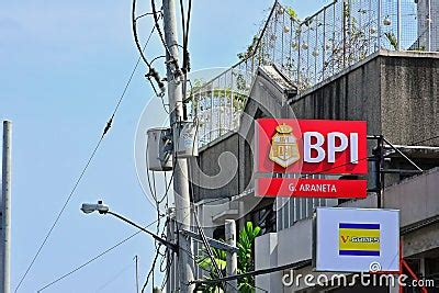 Bpi Bank Of The Philippine Islands Sign In Quezon City Philippines