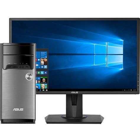 Best Buy: VivoPC M32CD-B14 Desktop & 24" LED Full HD FreeSync Monitor ...