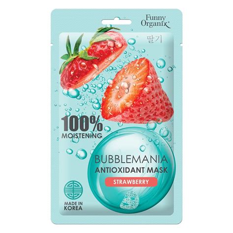 Тканевая маска для лица Funny Organix Кислородная антиоксидантная ...