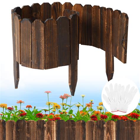 wooden garden edging 2