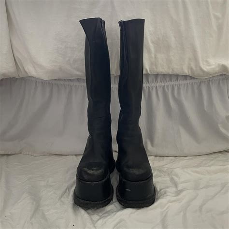 Unif Smoke Platform Bootsperfect For A Rave Some Depop