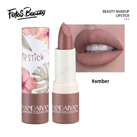 Fofosbeauty 1pcs Matte Nude Lipstick Long Lasting Nude Lip Stain For Women Daily Professional