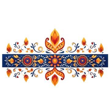 Happy Diwali Occasion Festival Banner With Indian Pattern Decoration