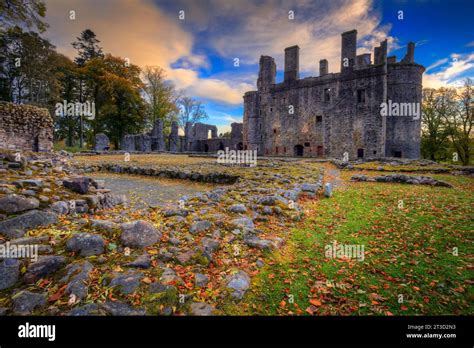 Huntly Castle Aberdeenshire Scotland Stock Photo Alamy
