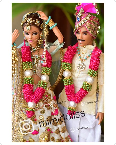 Indian Bride Groom Dolls