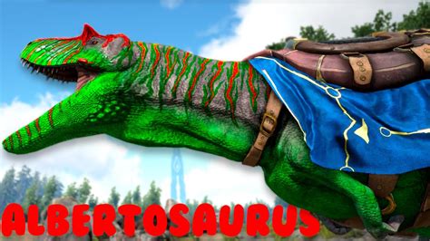 Como Tamear Albertosaurus Y Todas Sus Habilidades Ark Additional