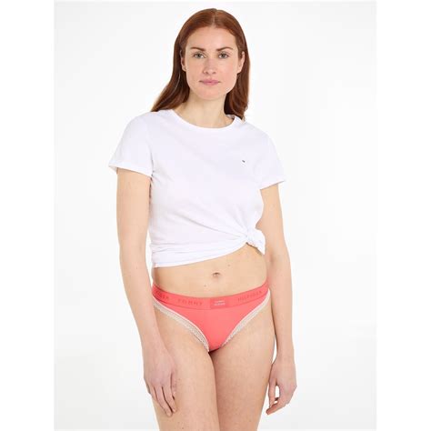 Tommy Hilfiger Bikini Ext Sizes Women Thong Briefs Flannels