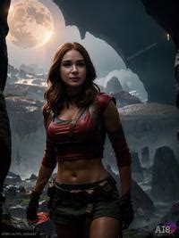 Karen Gillan Jumanji Ruby Roundhouse AI Generated E Hentai Lo Fi Galleries