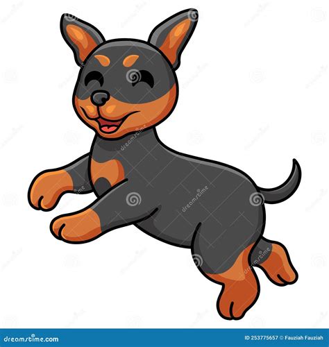 Cute Russian Toy Dog Cartoon Stock Vector Illustration Of Cartoon