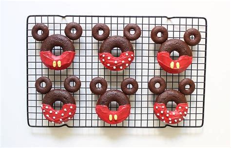 Mickey Minnie Donuts Recipe Disney Desserts Disney Treats