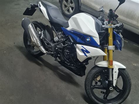 Купить б у BMW G 310 R инжектор в Москве белый naked bike 2020 года на Авто ру ID 1124990936