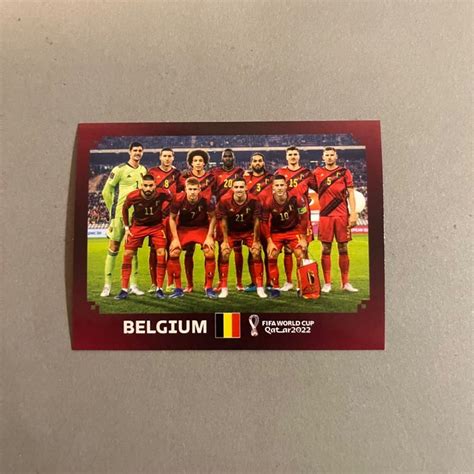 BELIGIEN TEAMFOTOS BEL1 WM QATAR PANINI Kaufen Auf Ricardo