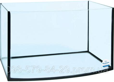 Аквариум овальный ProVET Природа 80x35x40 см 100 л Прозрачный ...