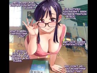 Your Sexy Teacher Noticed That You Seemed Distracted In Class Hentai
