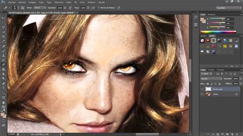 Como Cambiar El Color De Ojos Con Photoshop CS6 CS5 A Cualquier Imagen