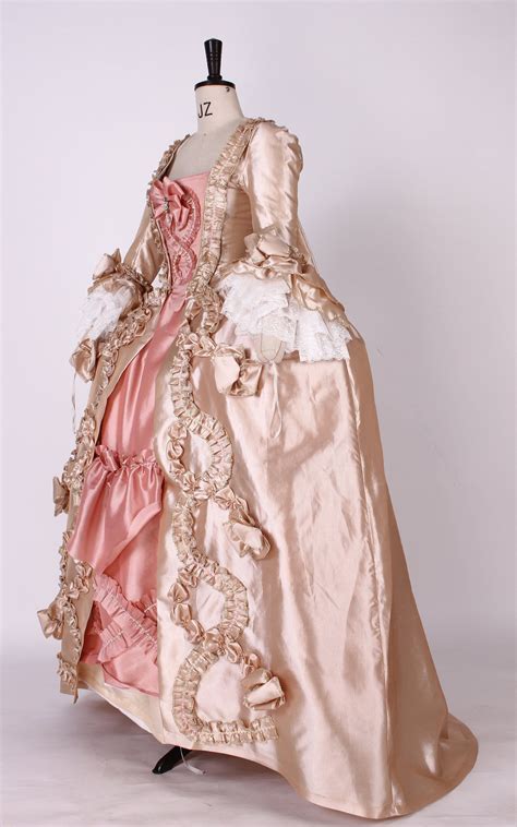 Robe A La Francaise 18th Century Costume Reenactment Marie Antoinette