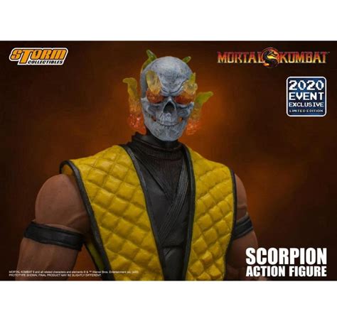 Storm Collectibles Mortal Kombat Scorpion 2020 Event Exclusive Action Figure Hobbies And Toys