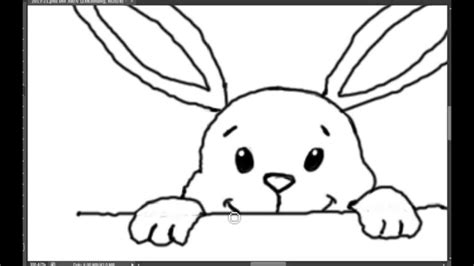 Osterhasen Quickie 4 Zeichne eine süßen kleinen Hasen Tutorial einfach