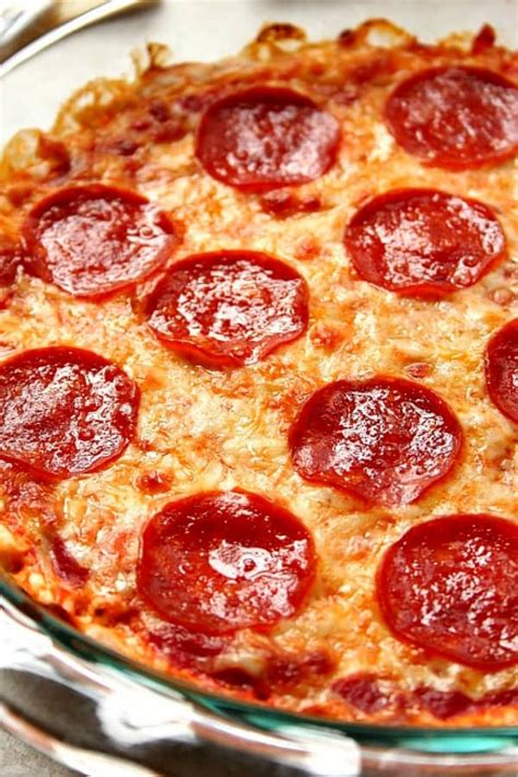 Pepperoni Pizza Dip Recipe With Video Crunchy Creamy Sweet