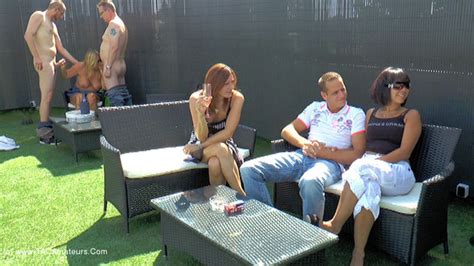 Nude Chrissy Topless In The Restaurant Video