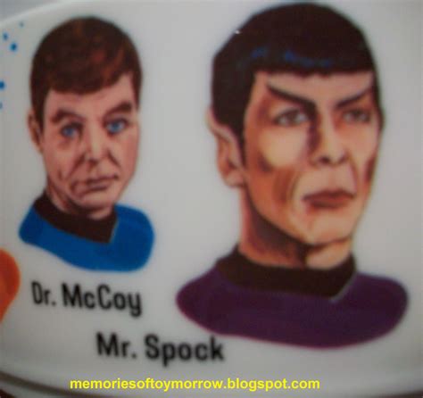 Memories Of Toymorrow Vintage 1975 Deka Star Trek Cup And Bowl Set