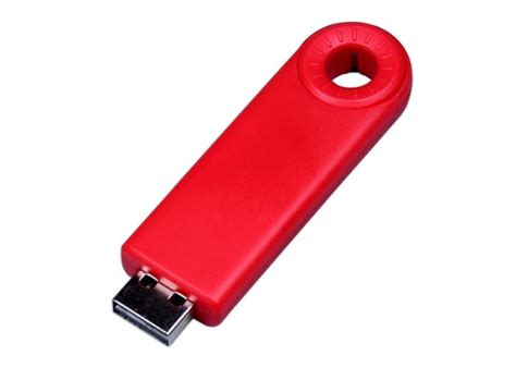 Флешка промо,выдвижная 8 Гб.Цвет красный, USB2.0-купить оптом в Москве ...