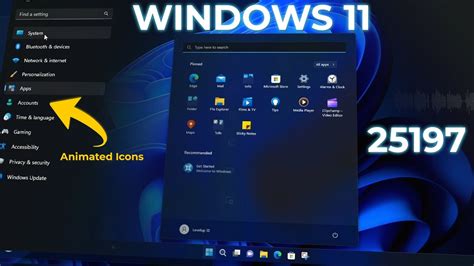 MANTAP Update Windows 11 OS Build 25197 NEW Animated ICONS Dll YouTube