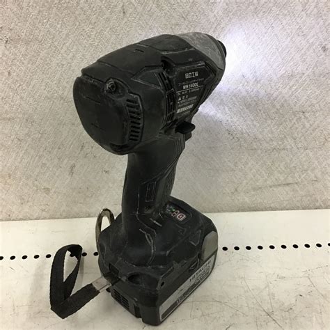 HITACHI 日立 コードレス インパクトドライバ ブラック バッテリー付 WH14DDL｜中古｜なんでもリサイクルビッグバン