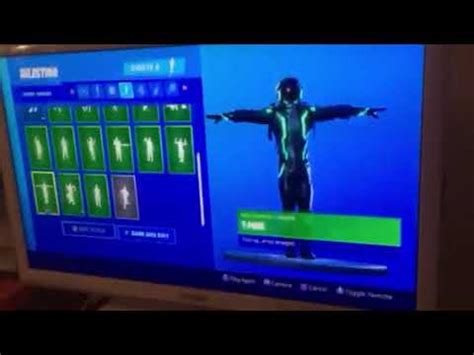 Visar Alla Mina Skin Och Danser I Fortnite Youtube