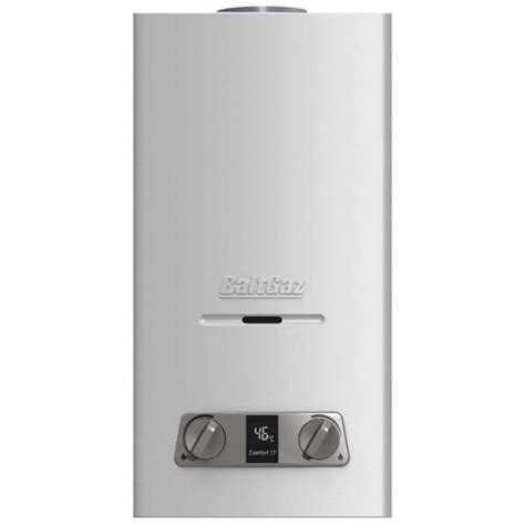 Водонагреватель газовый BaltGaz Comfort 11 цвет –серебро gazovye-kolonki.ru