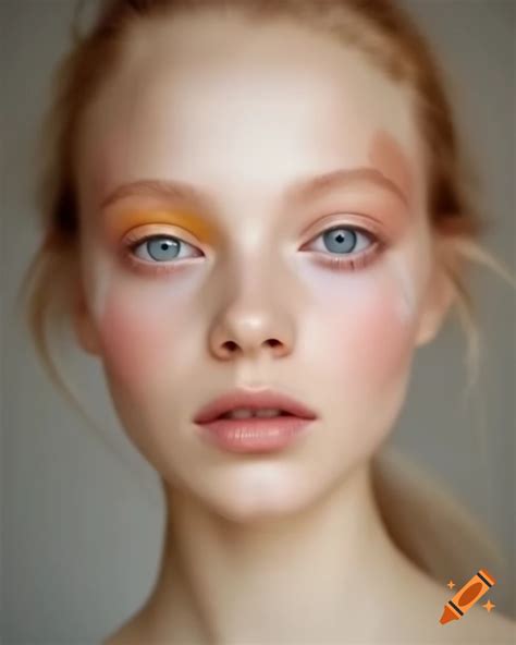 Portrait Of A Graceful Blonde Woman On Craiyon