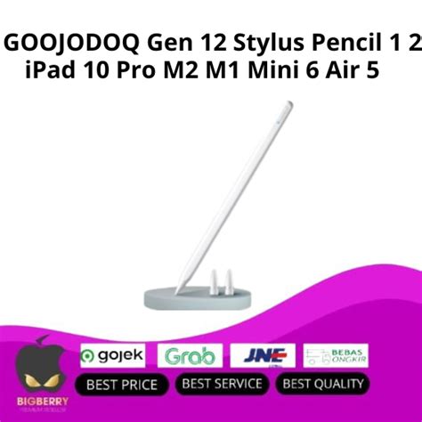 Jual GOOJODOQ Gen 12 Stylus Pencil 1 2 Apple iPad 10 Pro M2 M1 Air 5 ...