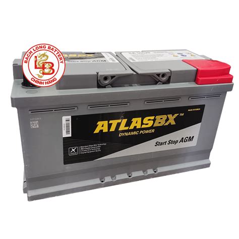 Ắc Quy ATLAS AGM DIN SA 59520 (12V-95Ah) | Ắc Quy ATLAS Cho Xe Ô Tô ...