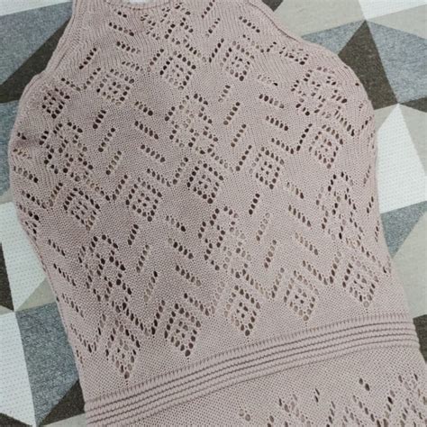 Vestido Tricot Bico Costas De Fora Nude Rose Elo7