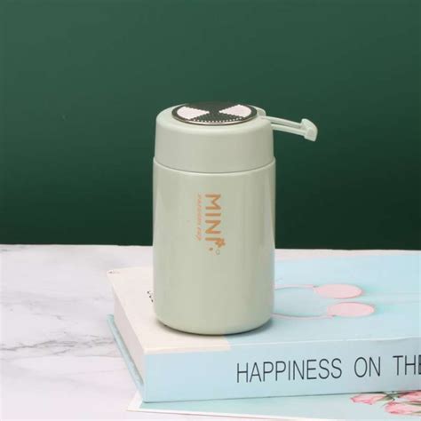 Jual Tumbler Termos Mini Vacuum Cup Insulated Mug 260 Ml Hot Cool Sus 304 White Di Seller