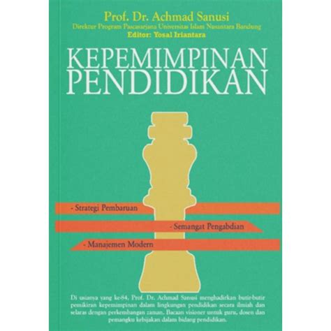 Jual Buku Original Kepemimpinan Pendidikan Kepemimpinan Pendidikan