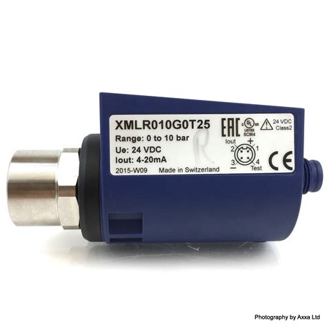 Electronic Pressure Sensor Xmlr G T Telemecanique Bar Ma