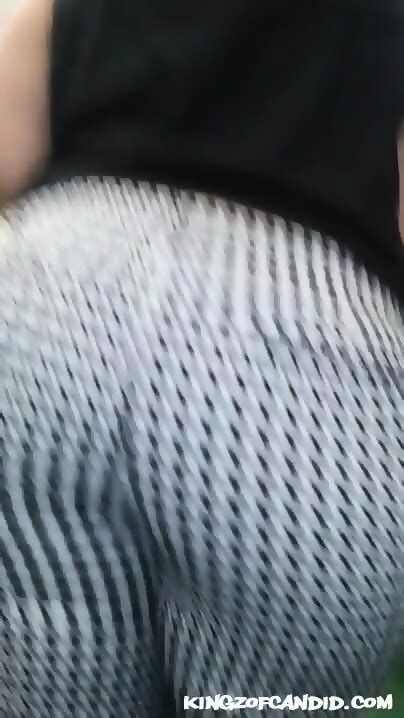 Phat BBW Booty In Black White Pattern Pants