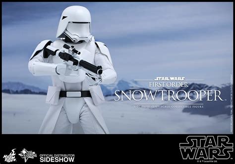 Hot Toys MMS321 星際大戰七部曲原力覺醒高階帝國雪地兵1 6 比例 First Order Snowtrooper