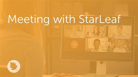 Meeting With Starleaf Youtube