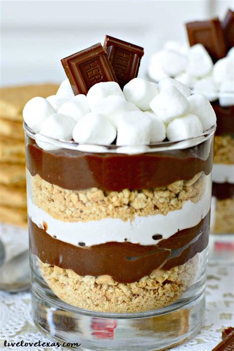 Easy No Cook Smores Parfait Recipe With Only 6 Ingredients
