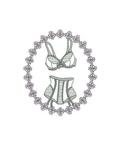 Motifs De Broderie Machine Lingerie R Tro