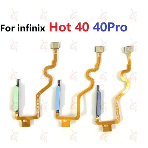 สแกนนว แพรสแกนนว Finger ปมเปดปด สาหรบ Infinix Hot Pro X X Shopee Thailand