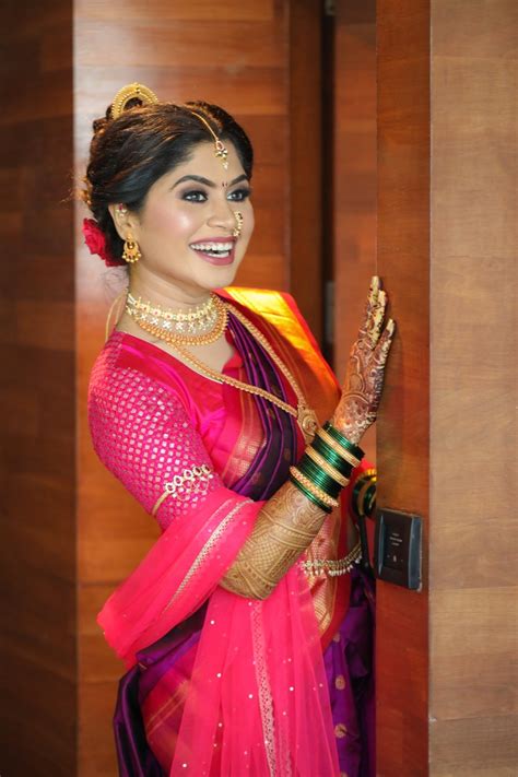 Maharashtrian Marathi Bridal Makeup Tejaswini Makeup Artist