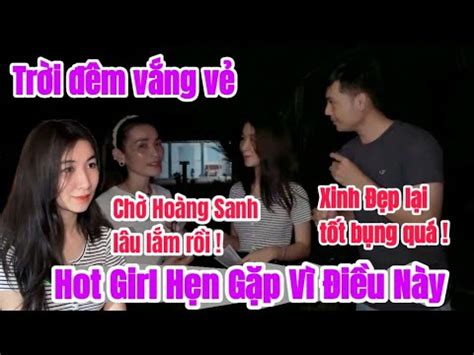 Xuất hiện HOT GILR XINH ĐẸP nhiệt tình cùng Hoàng Sanh thăm hoàn cảnh trong đêm vắng YouTube
