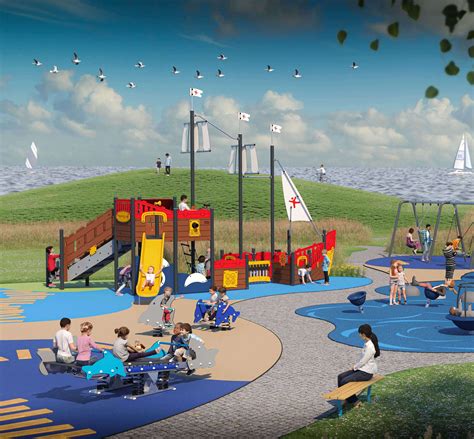 Kompan Ocean Themed Playground Design Solution